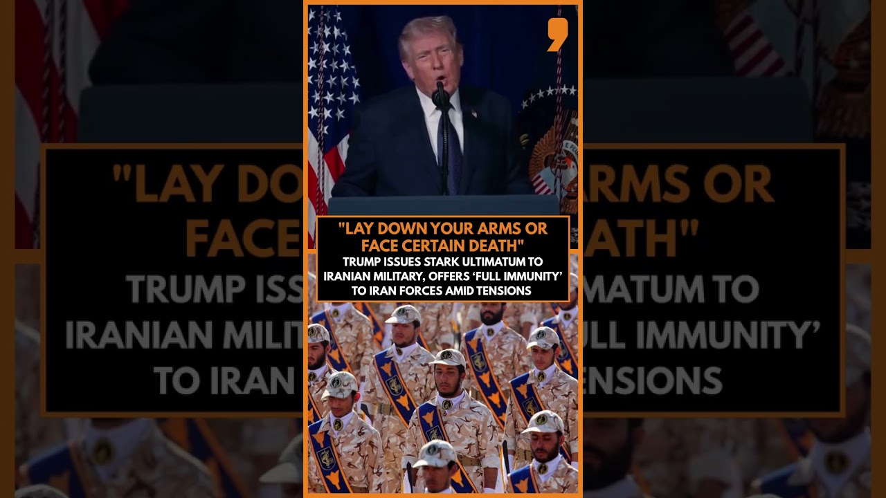 Trump Issues Stark Warning to Iran: Surrender or Face &ldquo;Certain Death&rdquo; | Iran-Israel Crisis | News9