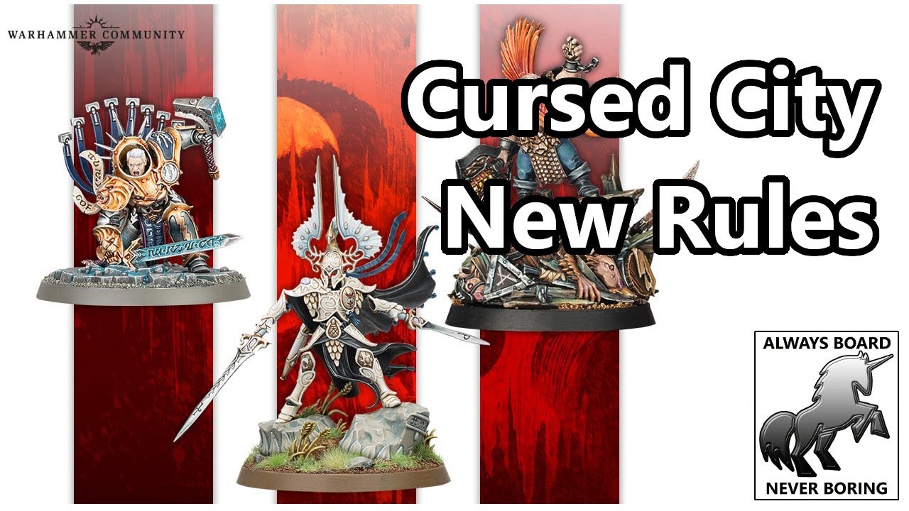 Новые правила для Warhammer Quest Cursed City | Games Workshop анонсирует персонажей One Man Army