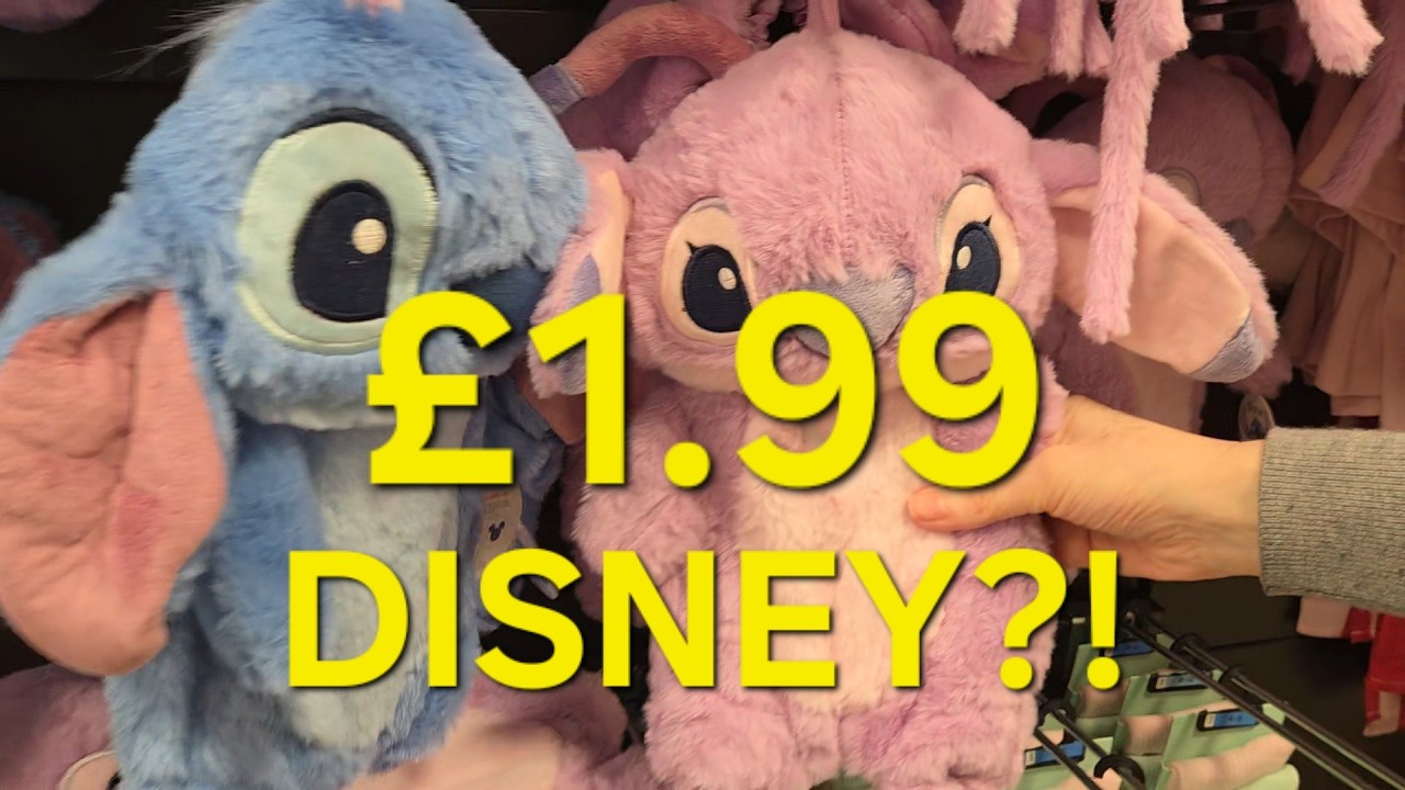 £1.99 Disney?! 😱 Home Bargains Stitch & Minnie Finds