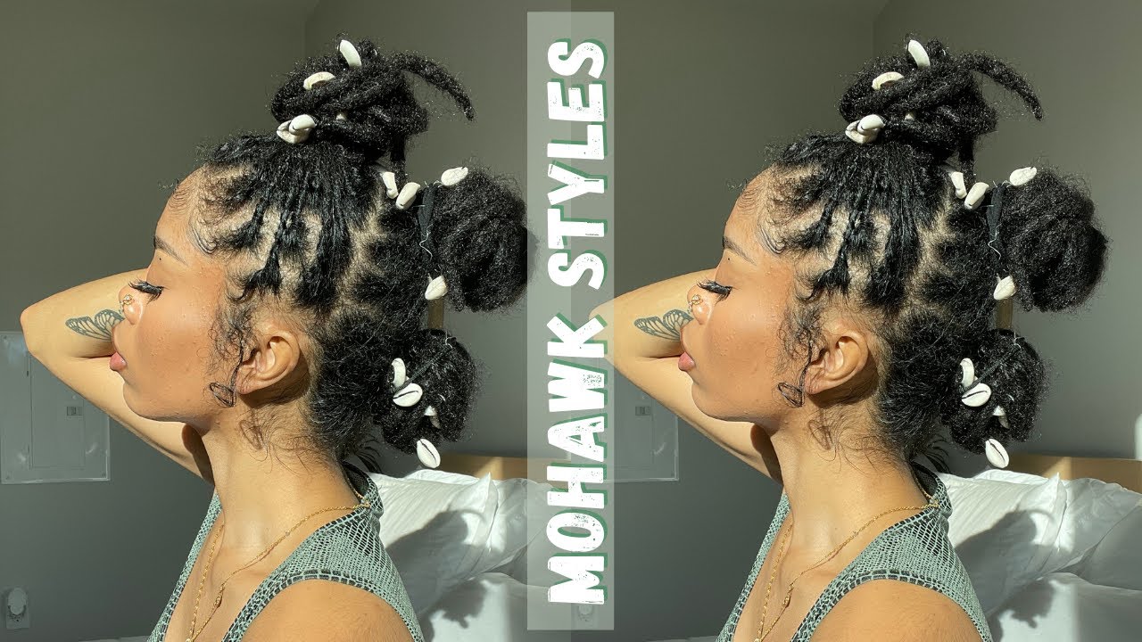 ♡ 5 MOHAWK LOCS STYLES | no retwist needed | therealcholey