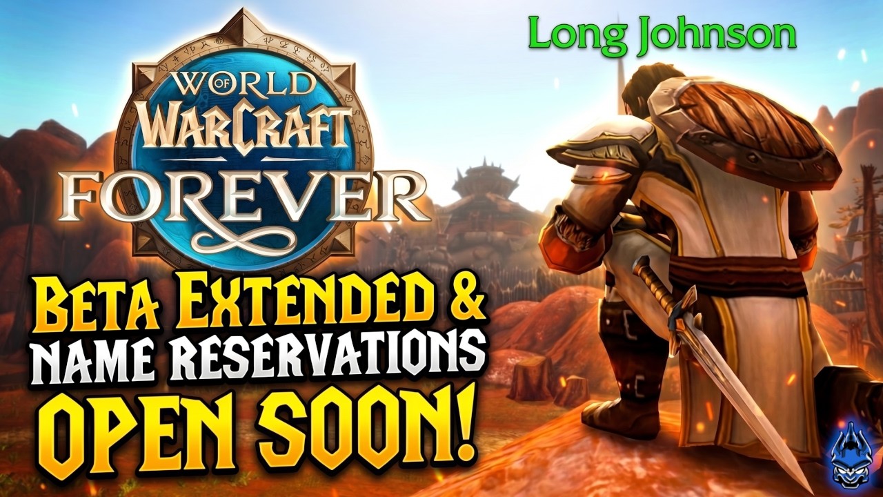 Blizzard Drops Instructions For WoW Forever Name Reservations, Full Stress Test Schedule & MORE NEWS