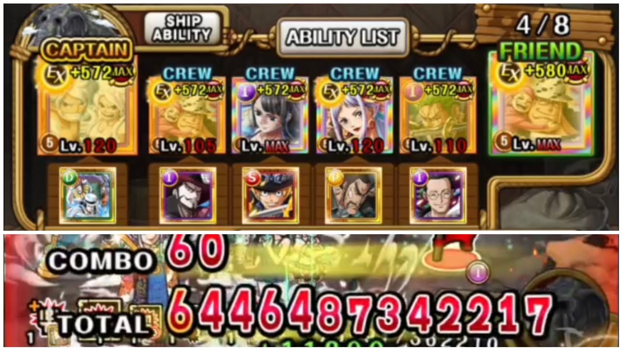[トレクル] Kizuna Super Boss! Vs. Kaido ☆15 PSY Estimated DMG 6+T [OPTC][Super Boss Kizuna Clash]