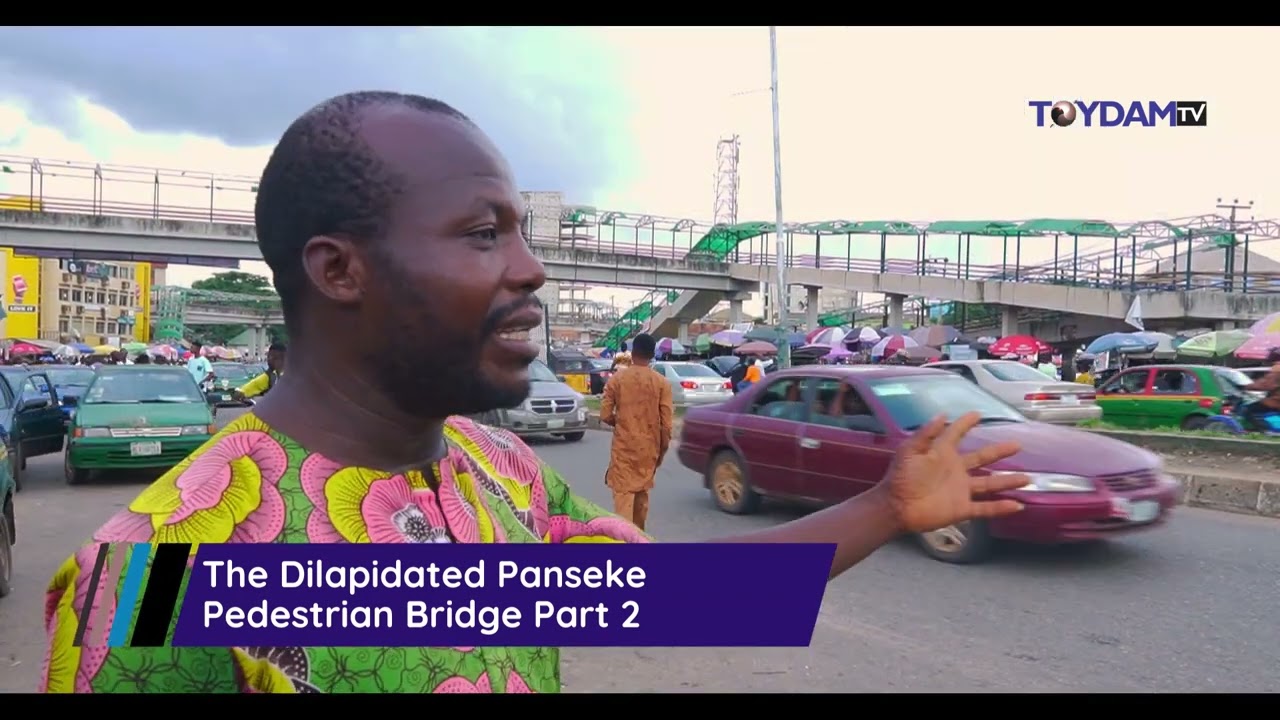 The Dilapidated condition of the Panseke Pedestrian Bridge (Longest Beidge in Nigeria) Part 2