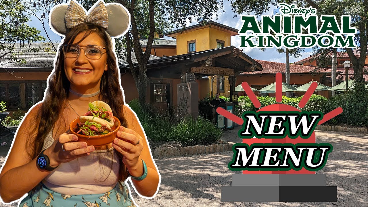 Nomad Lounge & Tiffins MENU UPDATES 🚨 Disney World Animal Kingdom food review