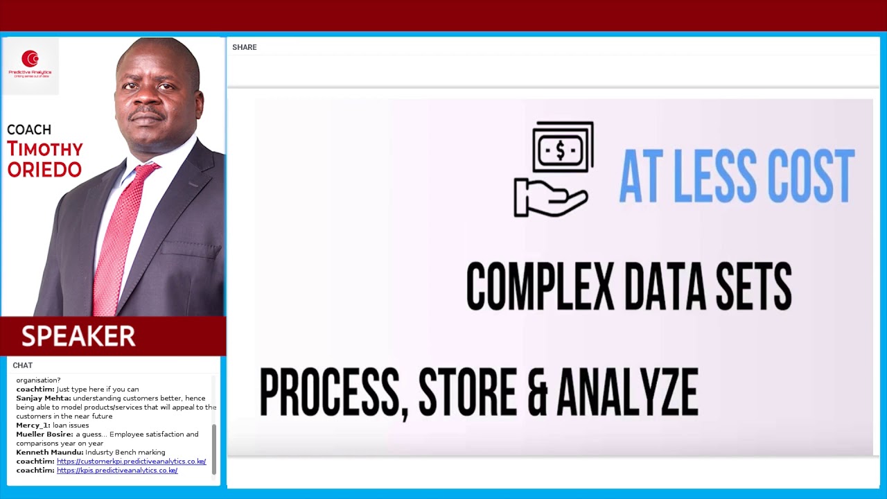 Webinar - Analytics Case use in an organization