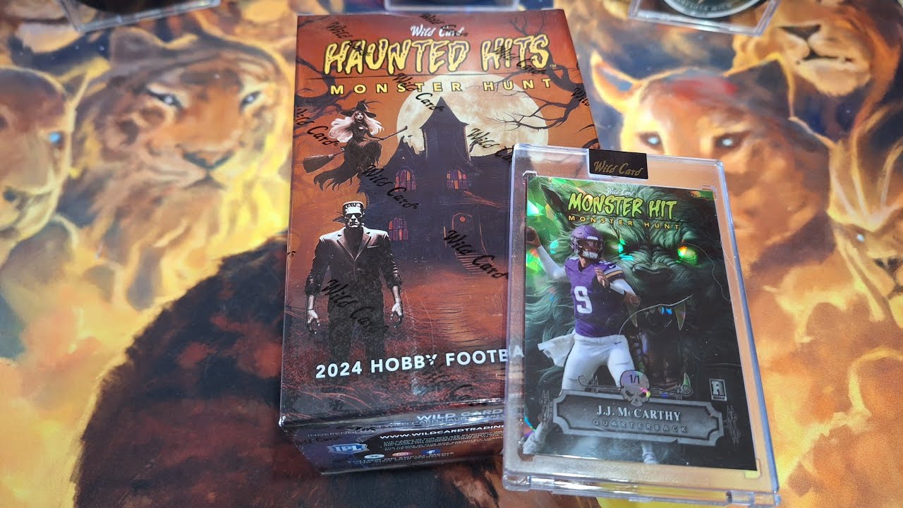 2024 Wildcard Haunted Hits Football Hobby Box Battle With Zach's Collections