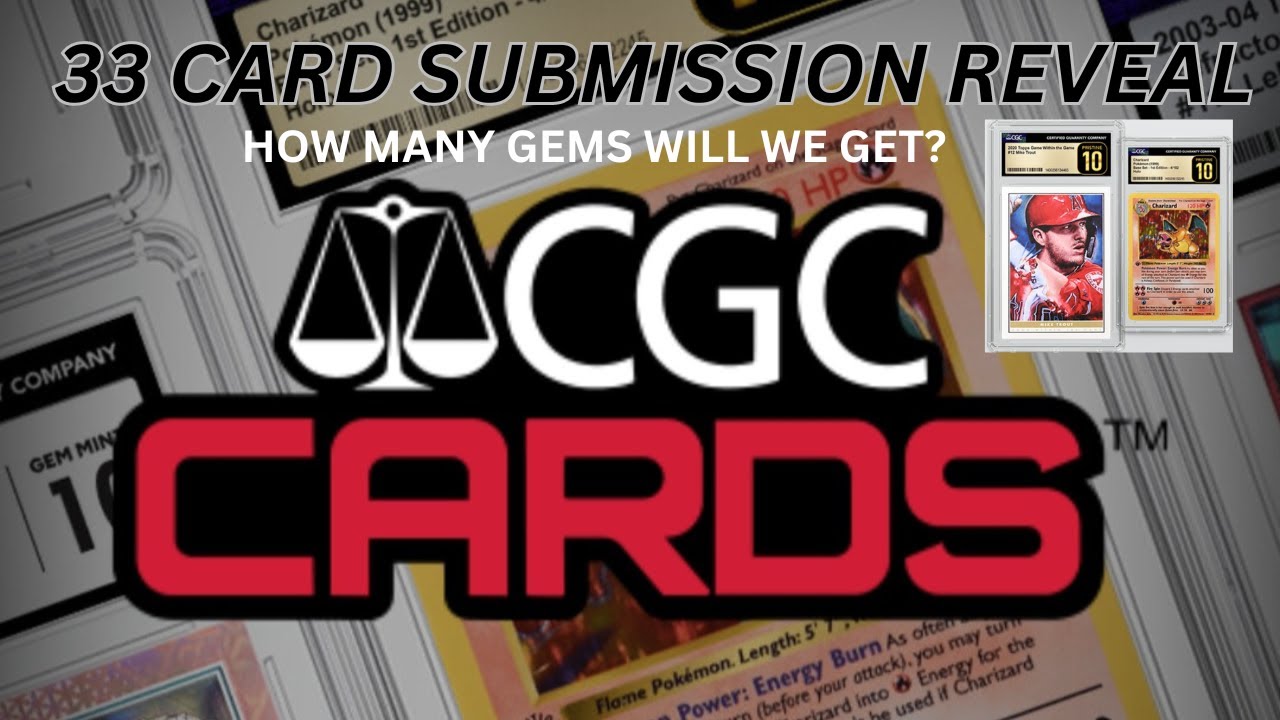 CGC Grading 33-Card Submission Reveal. Check Out Some Fantastic Grades.  #tradingcards #cardgrading