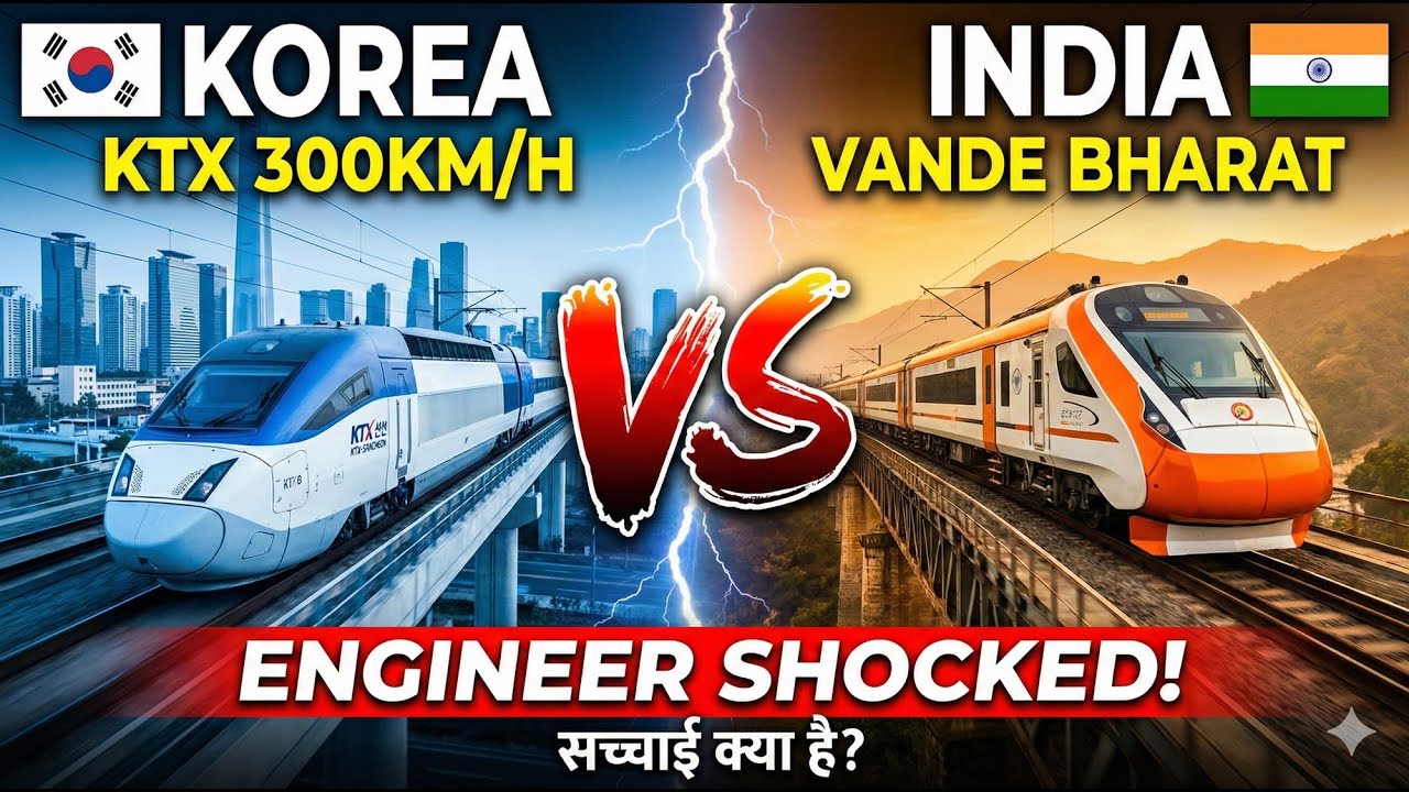 India vs Korea: Why This Engineer Respects Vande Bharat MORE Than KTX
