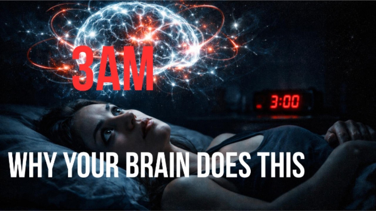 Why Your Brain Turns Against You at 3AM — The Science of Nighttime Anxiety