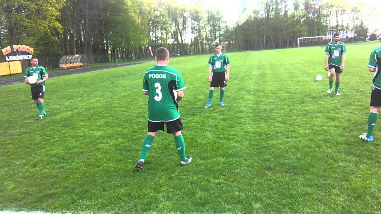 Pogoń Łobżenica - trening pokazowy pod przewodnictwem Pawła Janasa (I)