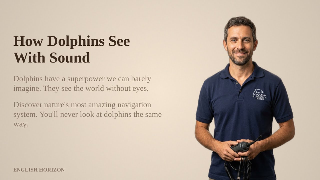 How Dolphins See With Sound | Science | Learn English B1