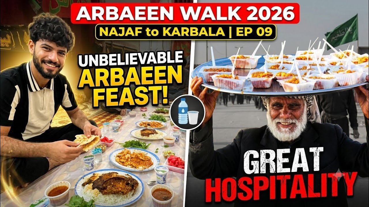 Arbaeen Walk 2026 || Najaf To Karbala Series Ep 09 || Journey of Love || Saleh Raza Karbalai