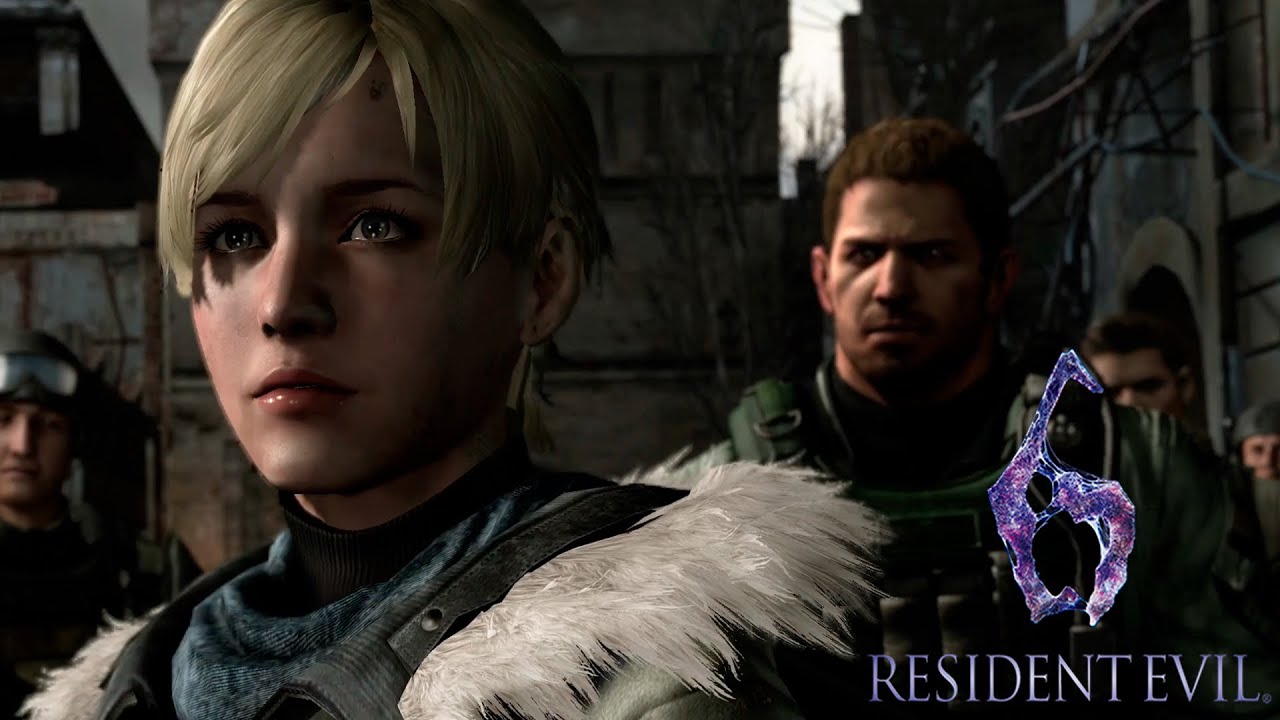 Друг или враг ? : Resident Evil 6 на кошмаре #2