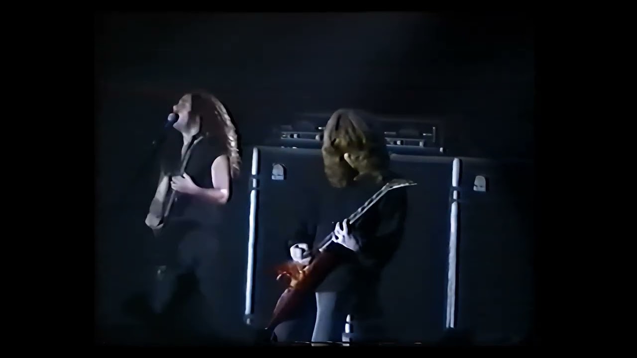 Megadeth 1995 France 4K Upscale