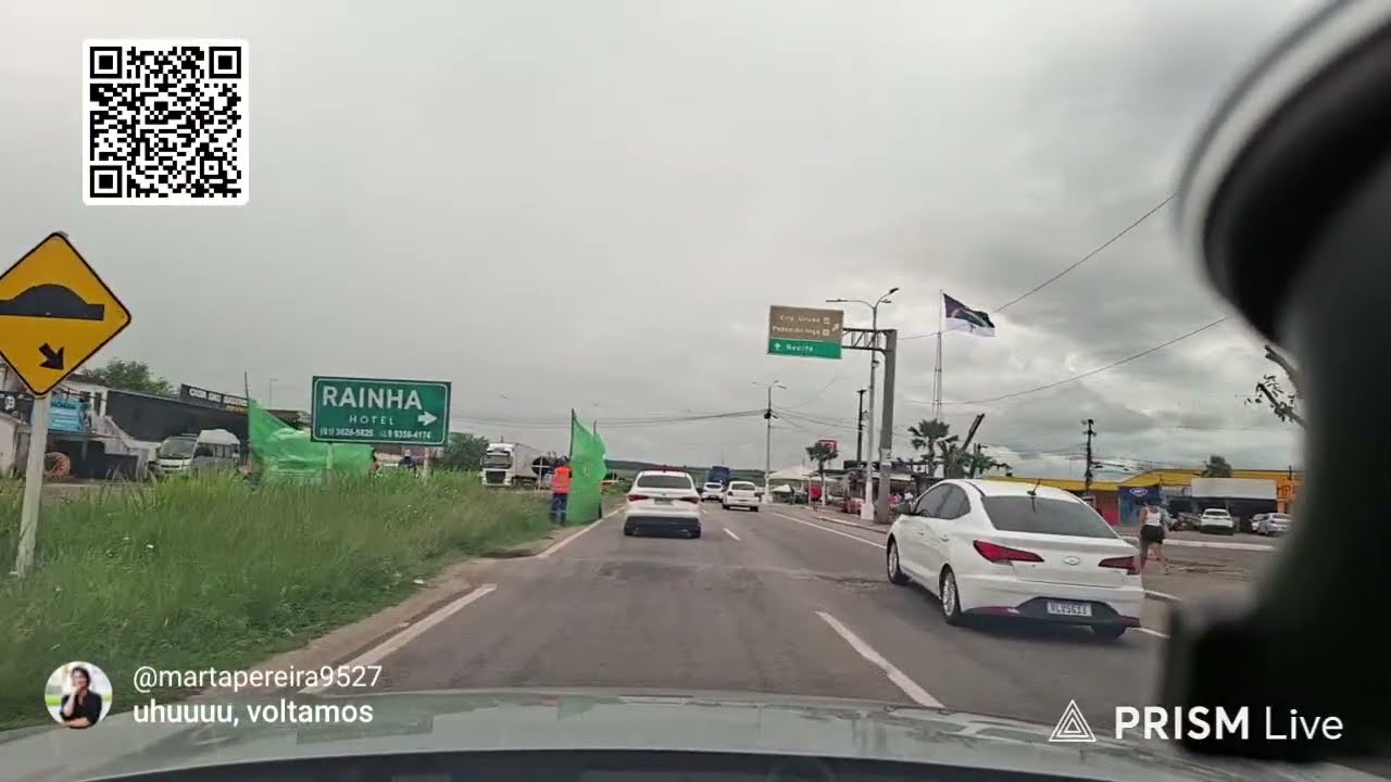 AO VIVO VIAJANDO COM INSCRITOS P RECIFE