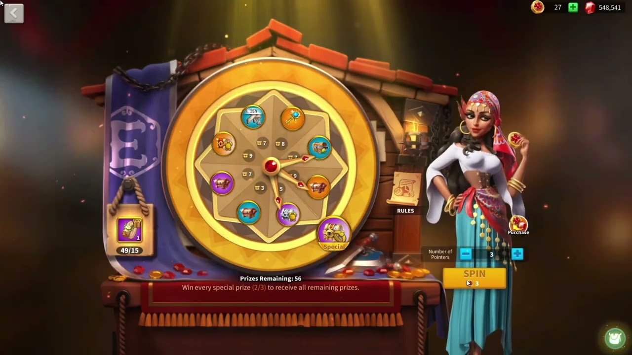 Rise of Kingdoms - Maxing Esmeralda’s Prayer Event | #riseofkingdom #rokkvk