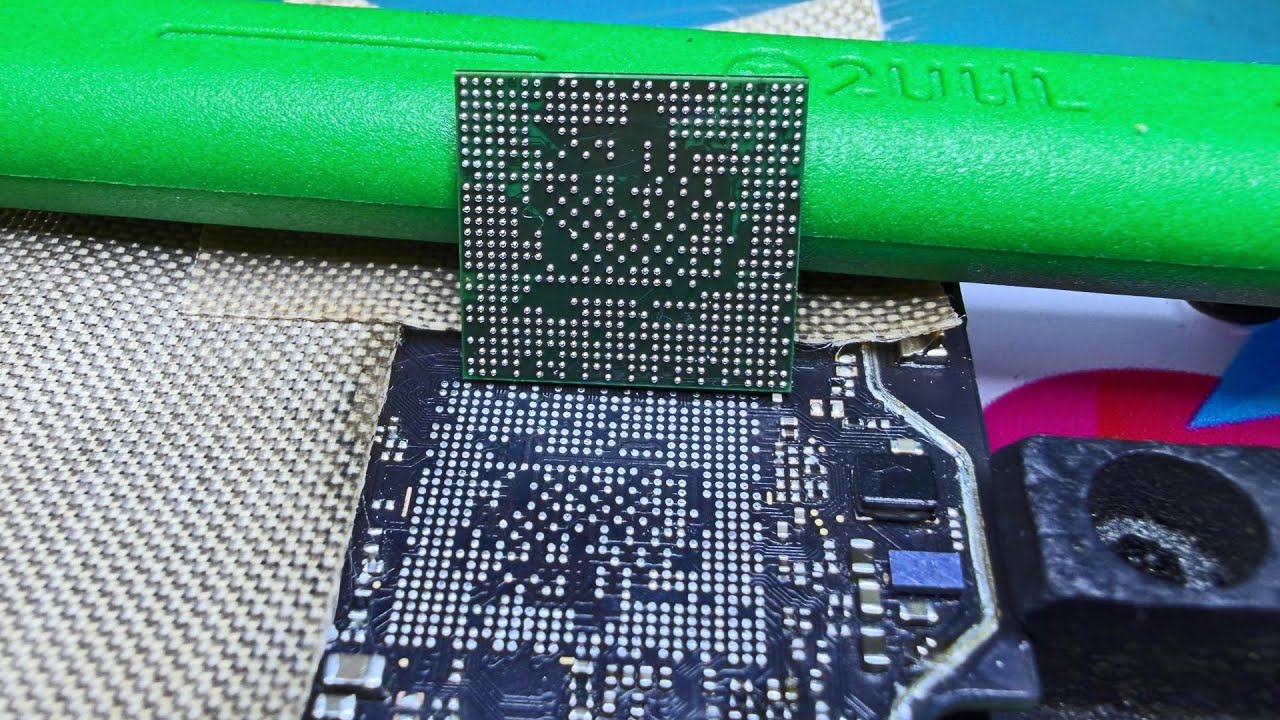 How To Reball Mobile Phone CPU