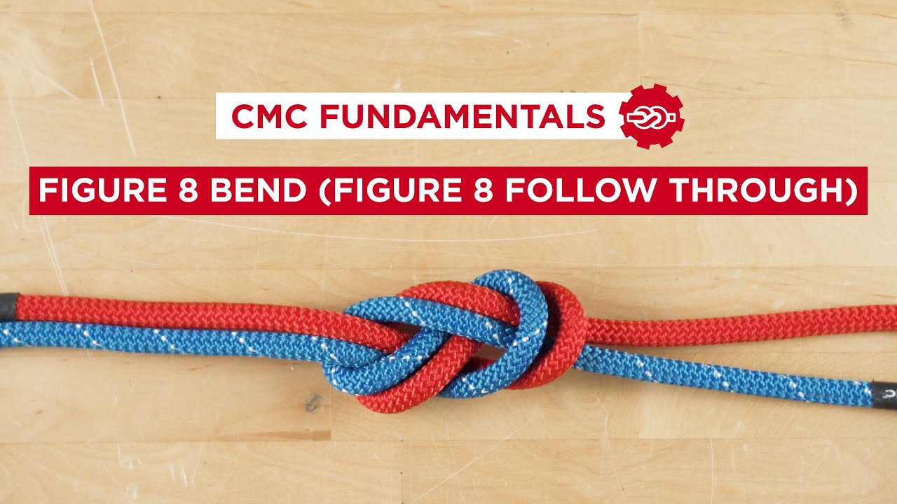 How to Tie a Figure 8 Bend (Figure 8 Follow Through) // CMC Fundamentals: Learn Your Knots