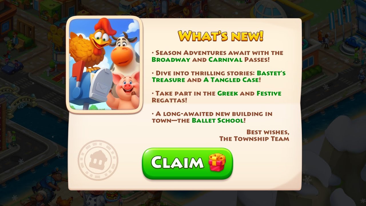 Township New Update 14 January 2026 gameplay 