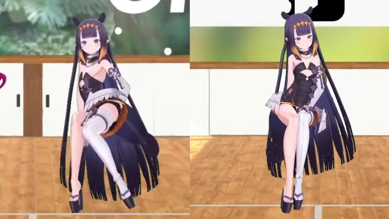 Ina sitting down so Elegantly