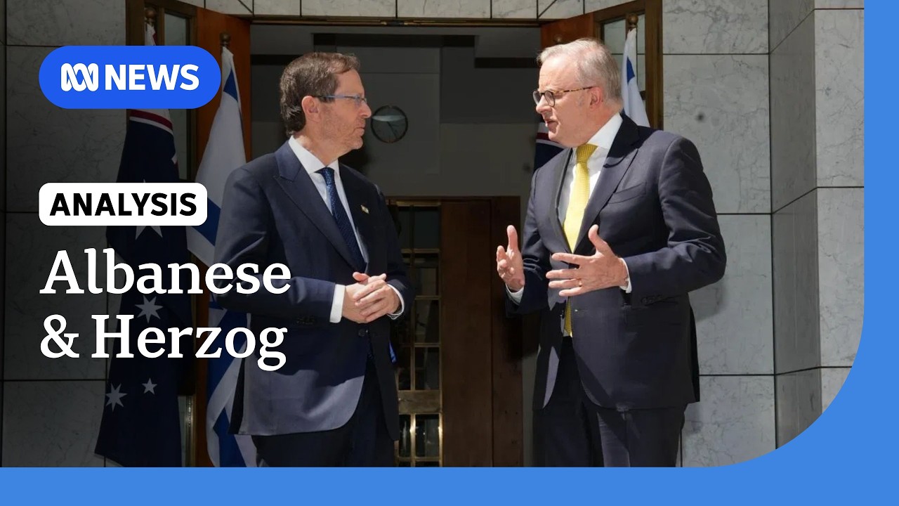 PM moves on from Bondi to bring up West Bank with Herzog | ABC NEWS