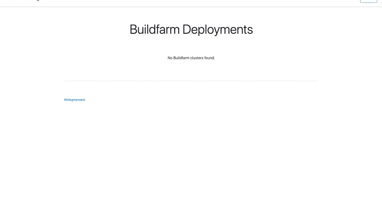 Local Buildfarm Deployment with Buildfarm Manager