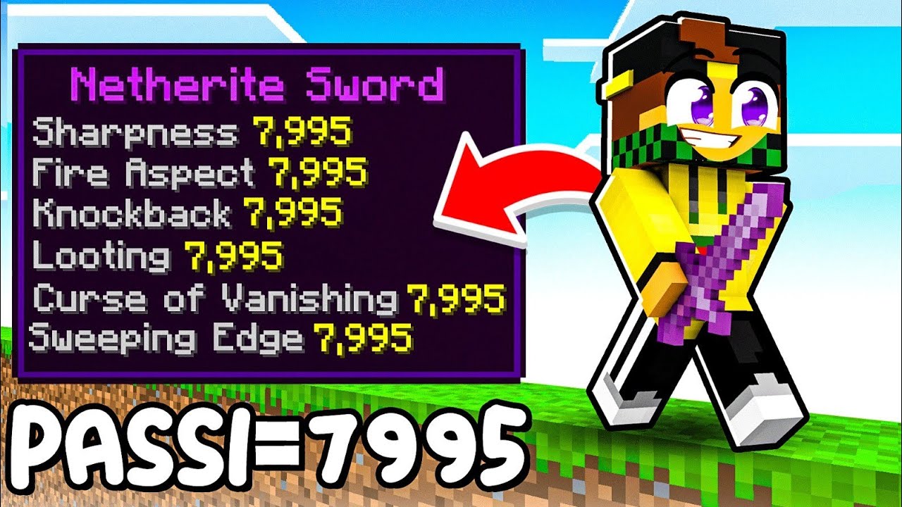 MINECRAFT MA SE CAMMINI = INCANTAMENTI SUPER OP
