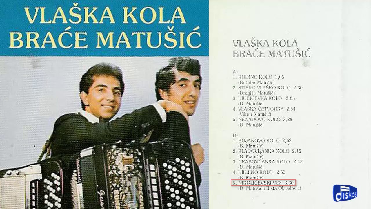 Braca Matusic - Nikolicevski vez - (Audio 1981)