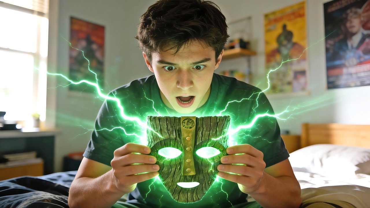 He Was a Loser Until He Found a Mask and Gained Superpowers