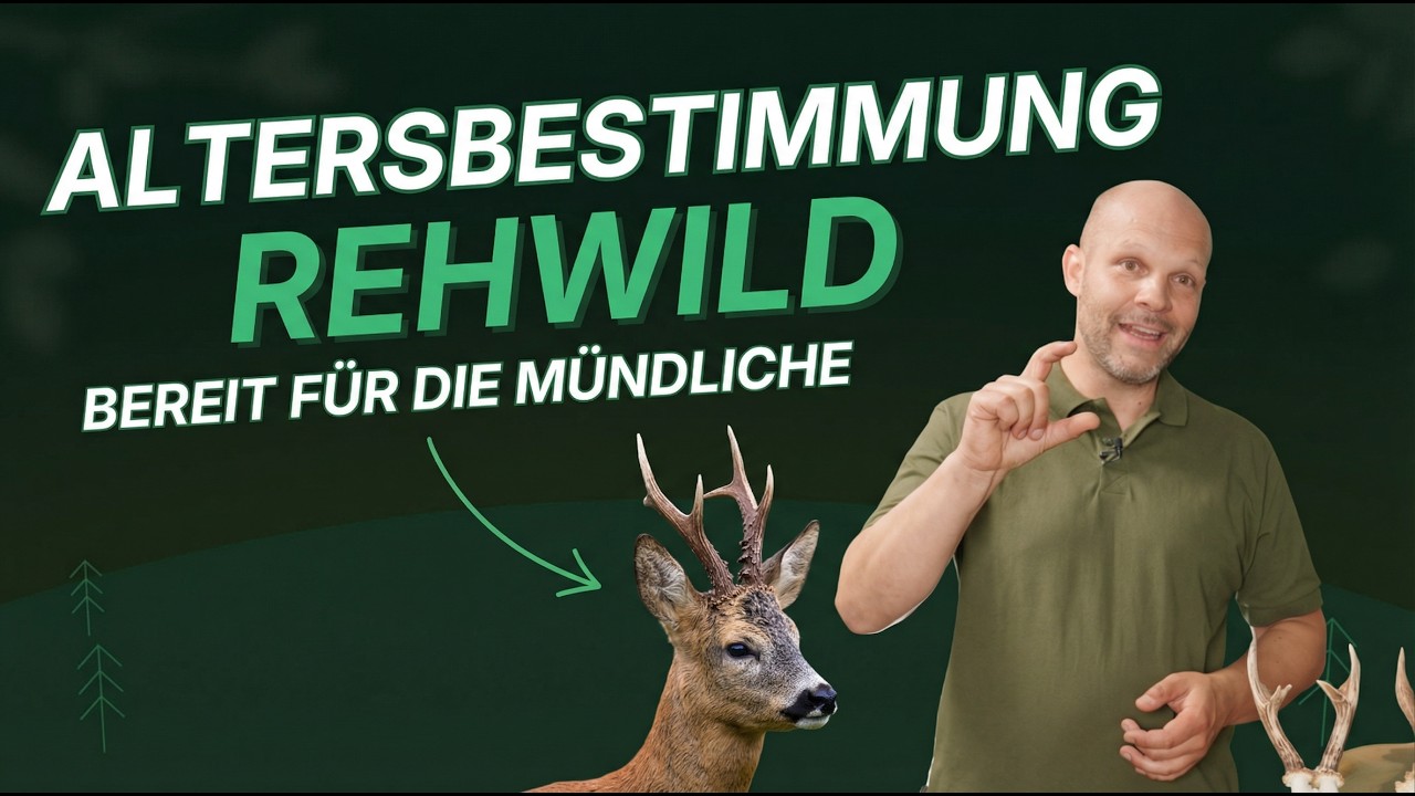 Rehwild &ndash; Altersbestimmung am Geh&ouml;rn?