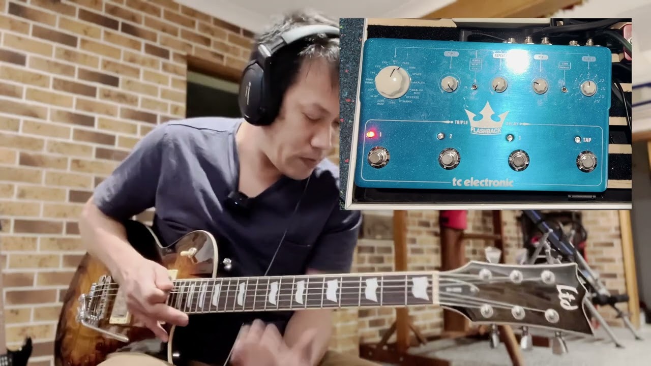 Tutorial: how I emulate Hank Marvin's echo for Apache on the TC Electronic Flashback Triple delay
