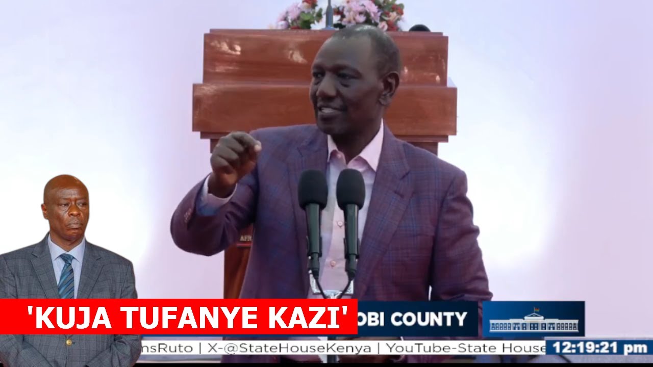 Finally Pres Ruto forgives Gachagua after threatening another Maandamano. Listen what he said today!