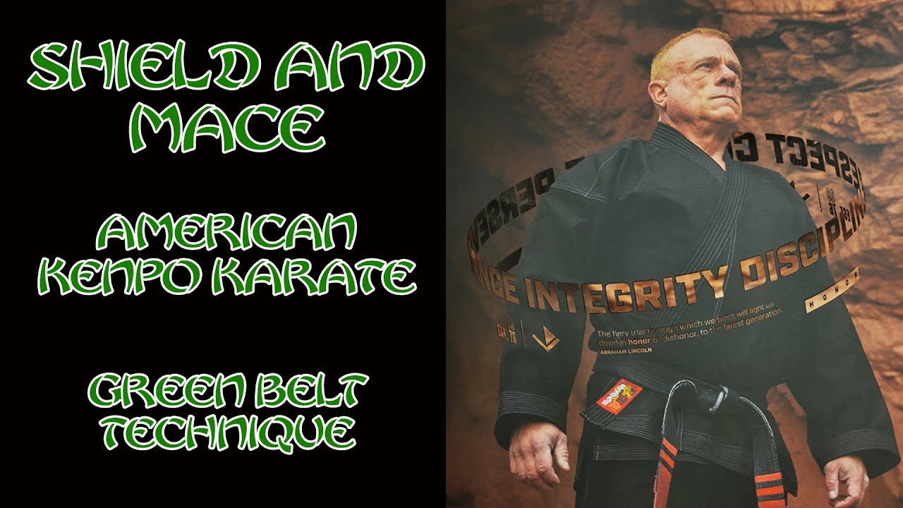 Shield and Mace American Kenpo Karate Green Belt