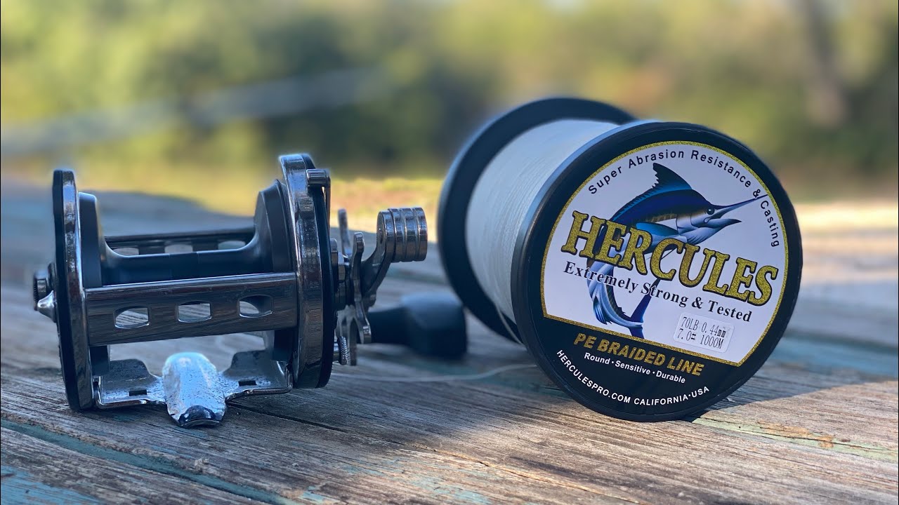 Spooling Penn Jigmaster 500/Conventional Reel