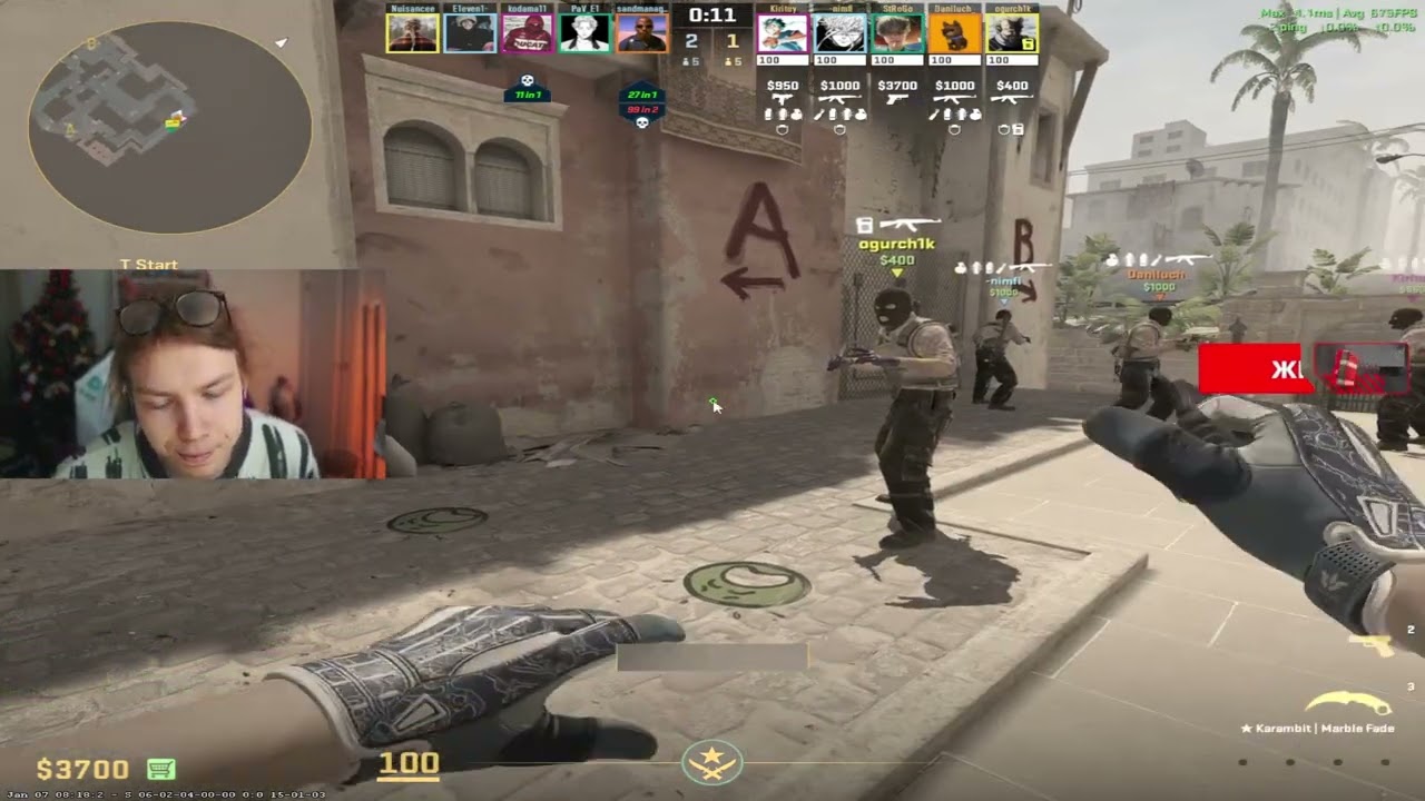 ЧТО ЗА КИЛЛ? СТРОГО И ЕГО ТИМЕЙТЫ РАЗНЕСЛИ ВСЕХ НА ФЕЙСИТЕ В CS2