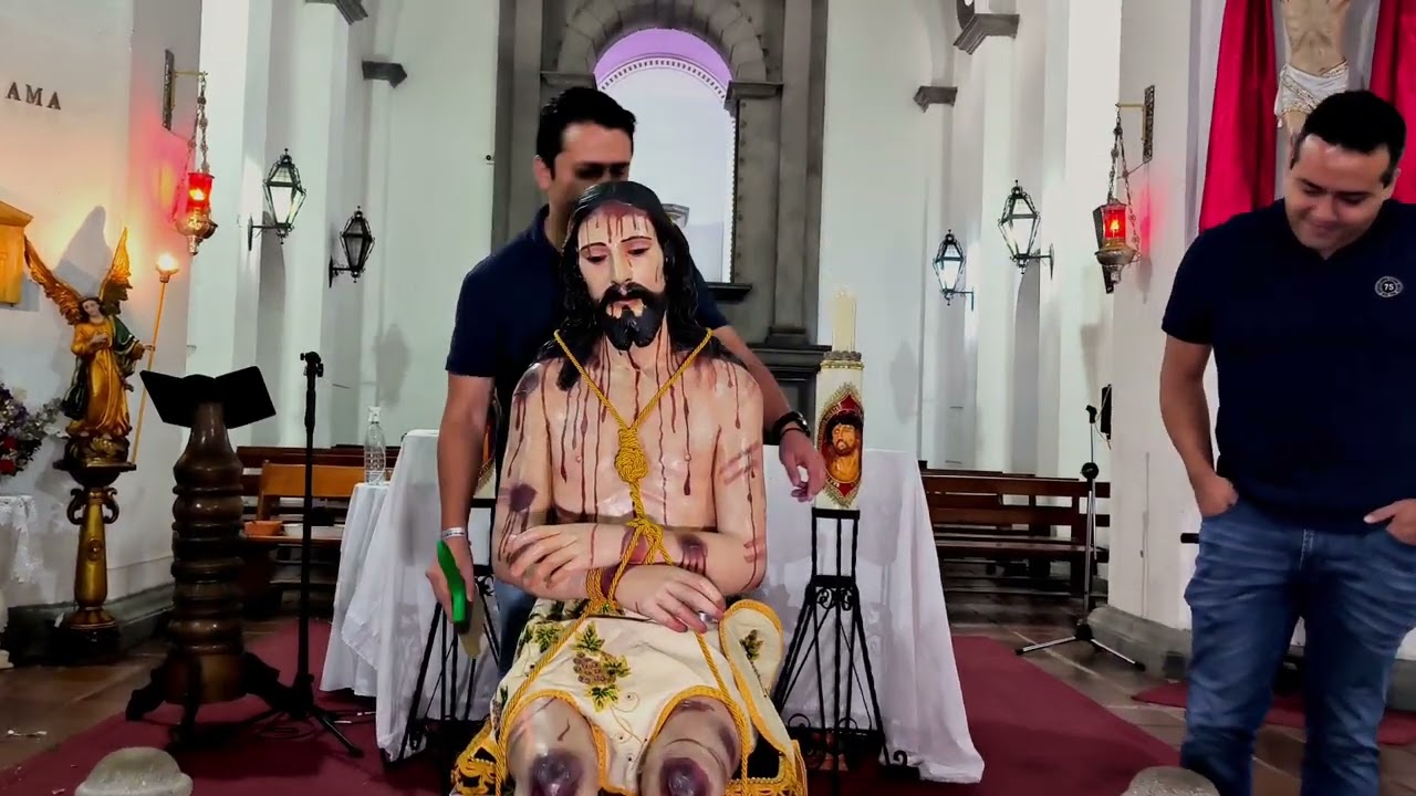 ARMADA DEL SANTO ECCE HOMO DE BELÉN PARA LA PROSECION DE MUJERES EL 20 DE ABRIL