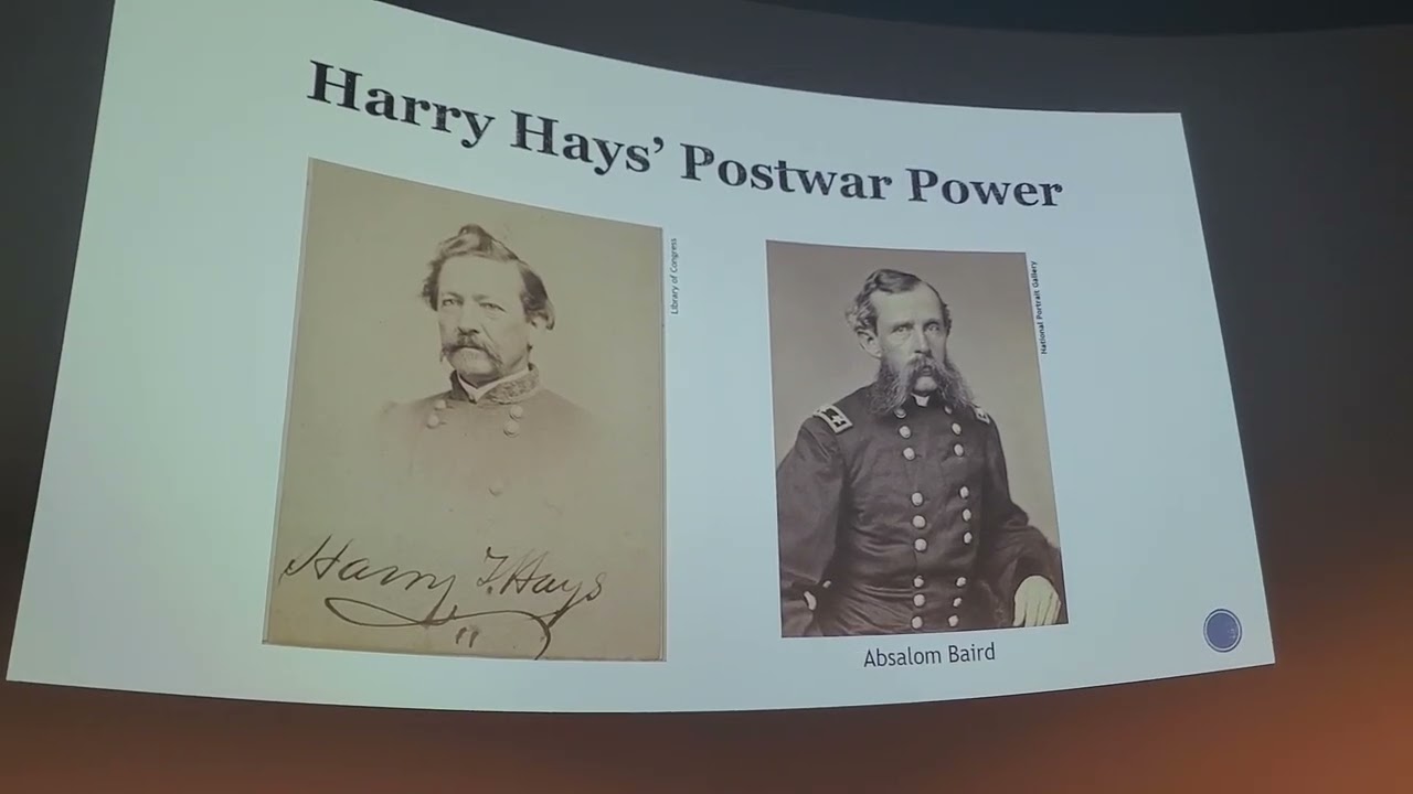 Gettysburg Veterans and Reconstruction in Louisiana - 2026 Winter Lecture by LBG Christina C. Moon