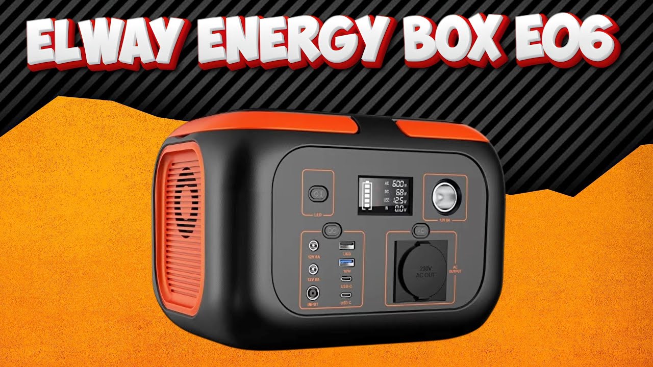 Портативный аккумулятор #Elway Energy Вox Е06