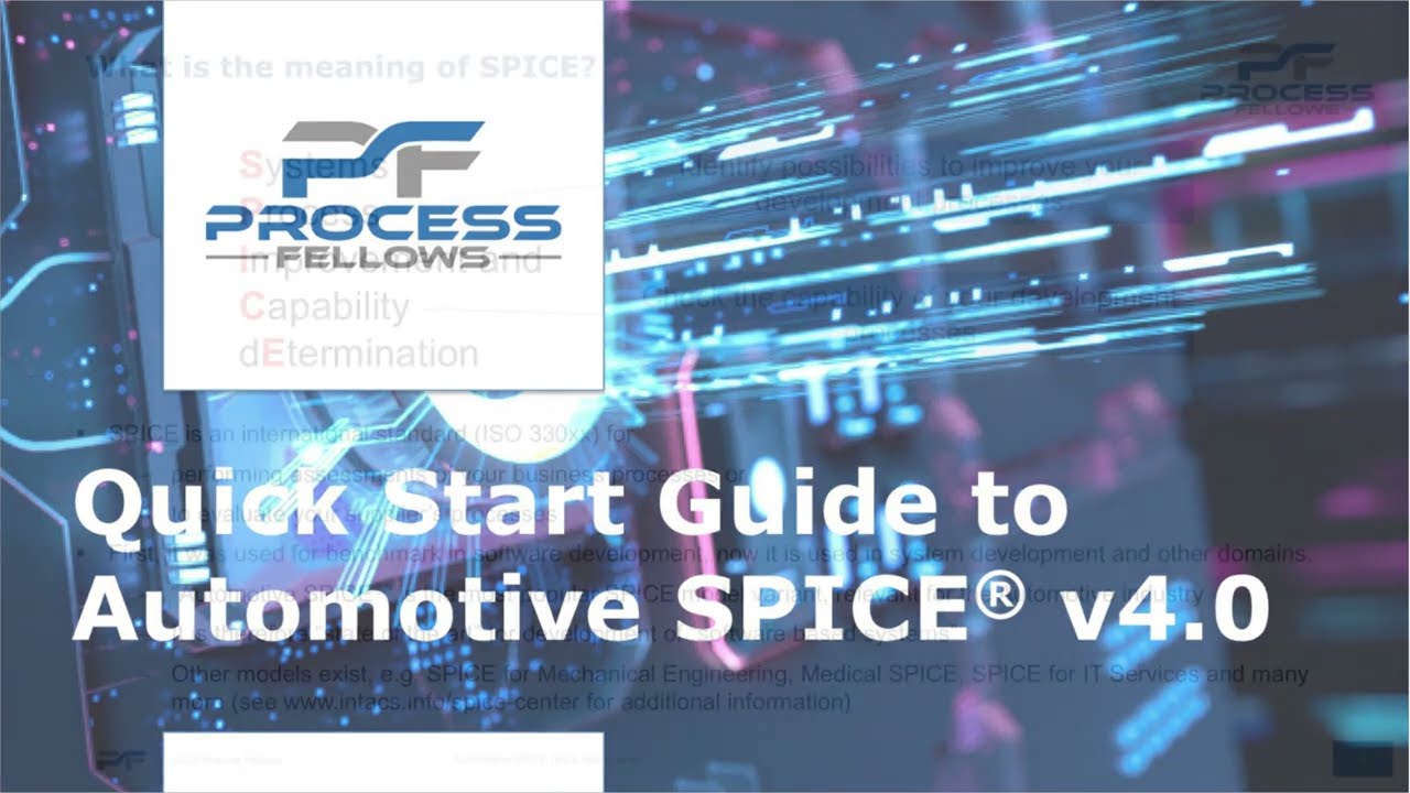 ASPICE Quickstart Guide