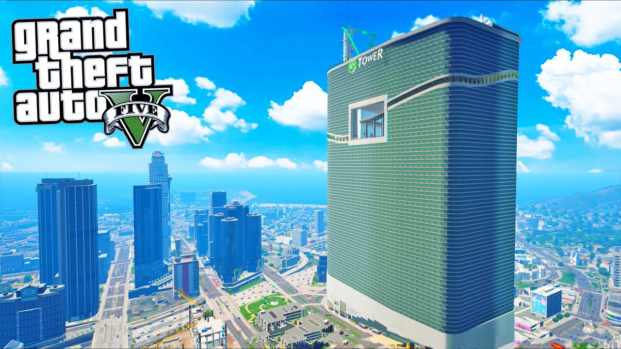 Discovering a NEW Tallest Tower in GTA 5!! (CRAZY)