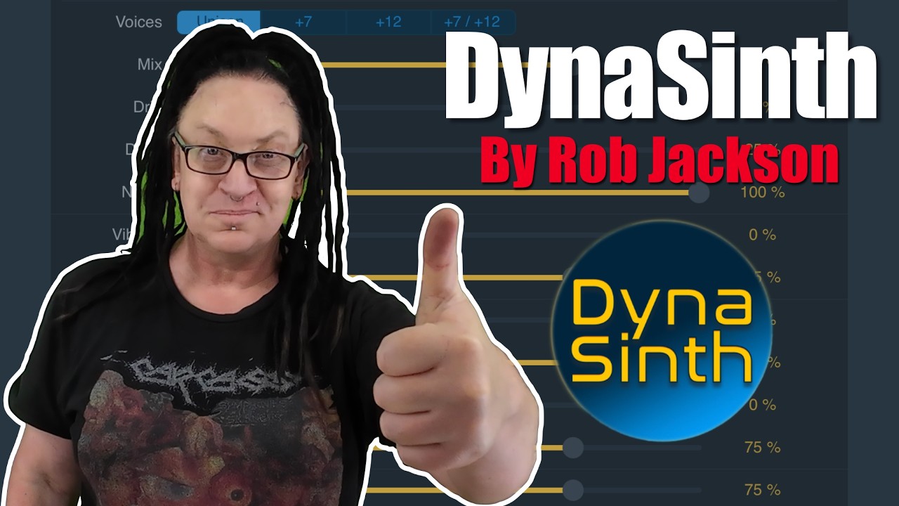 DynaSinth by Rob Jackson for iOS/MAC