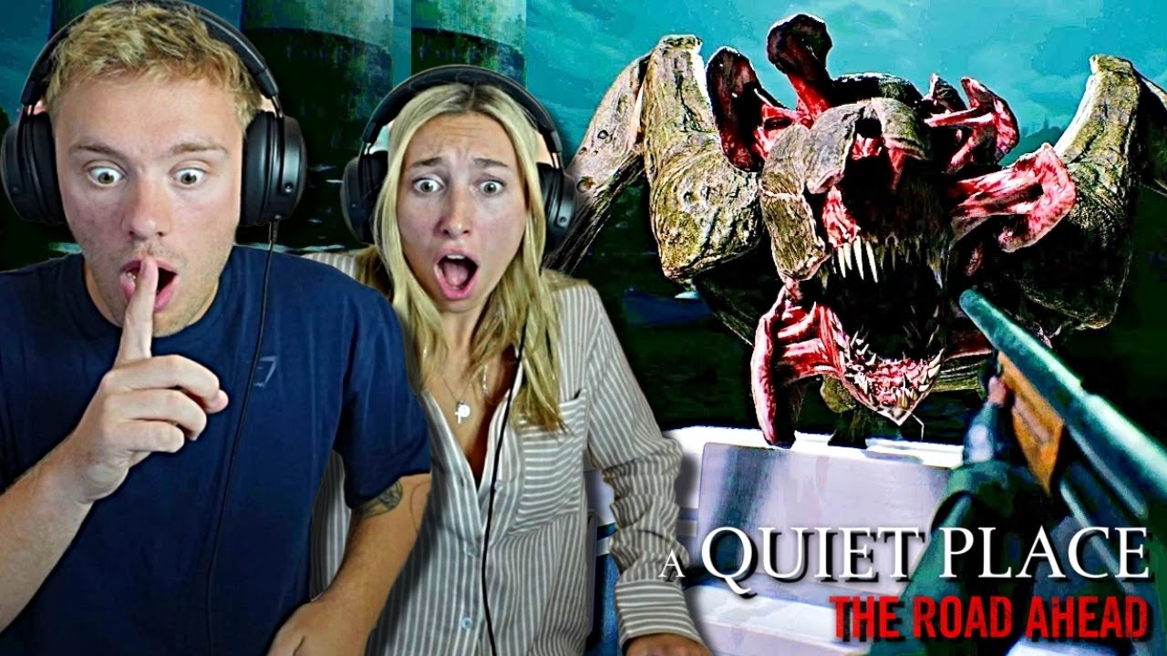A QUIET PLACE MADE A HORROR GAME...AND IT IS SO INTENSE | A Quiet Place: The Road Ahead