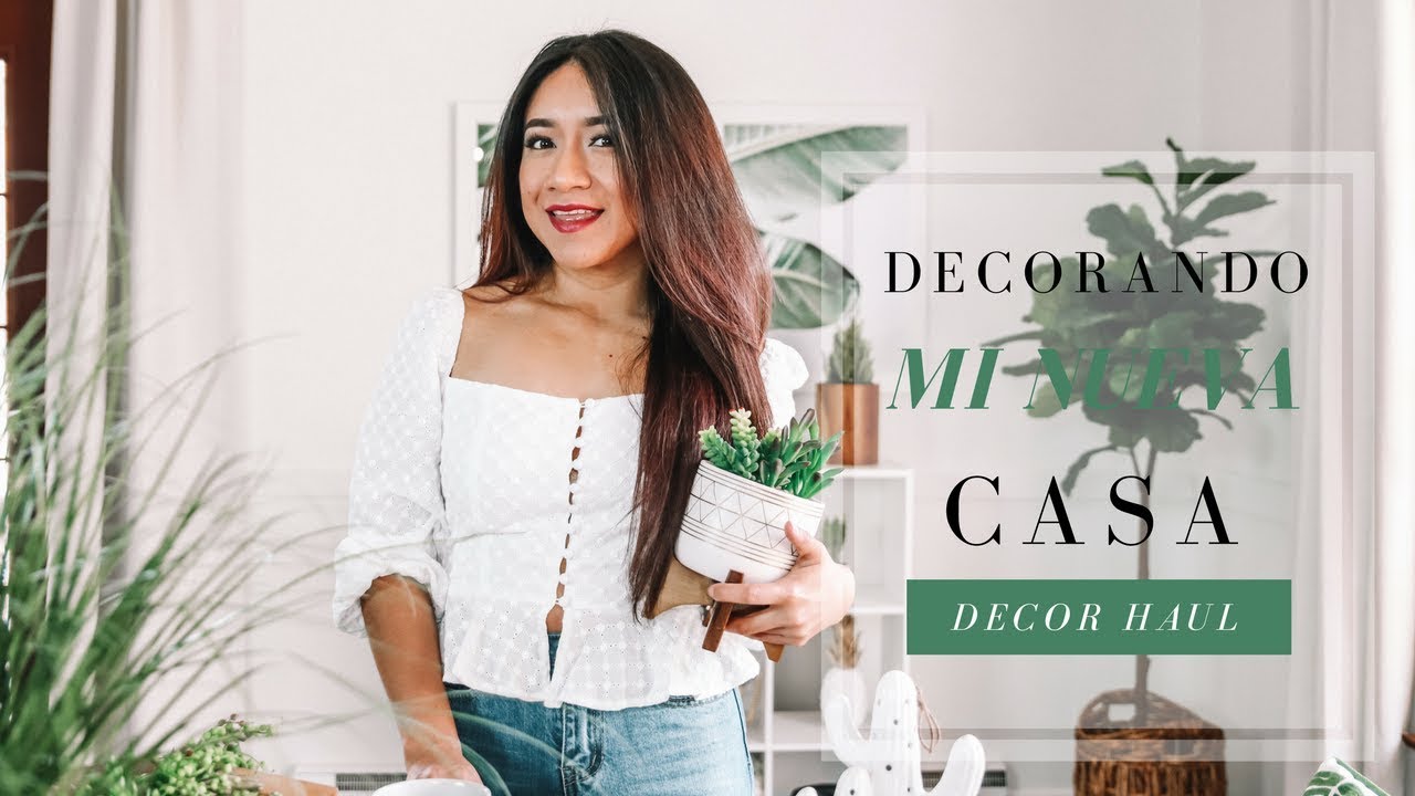 DECORANDO MI NUEVA CASA 🌱 COMPRITAS RECIENTES DE DECORACION | JORYCK