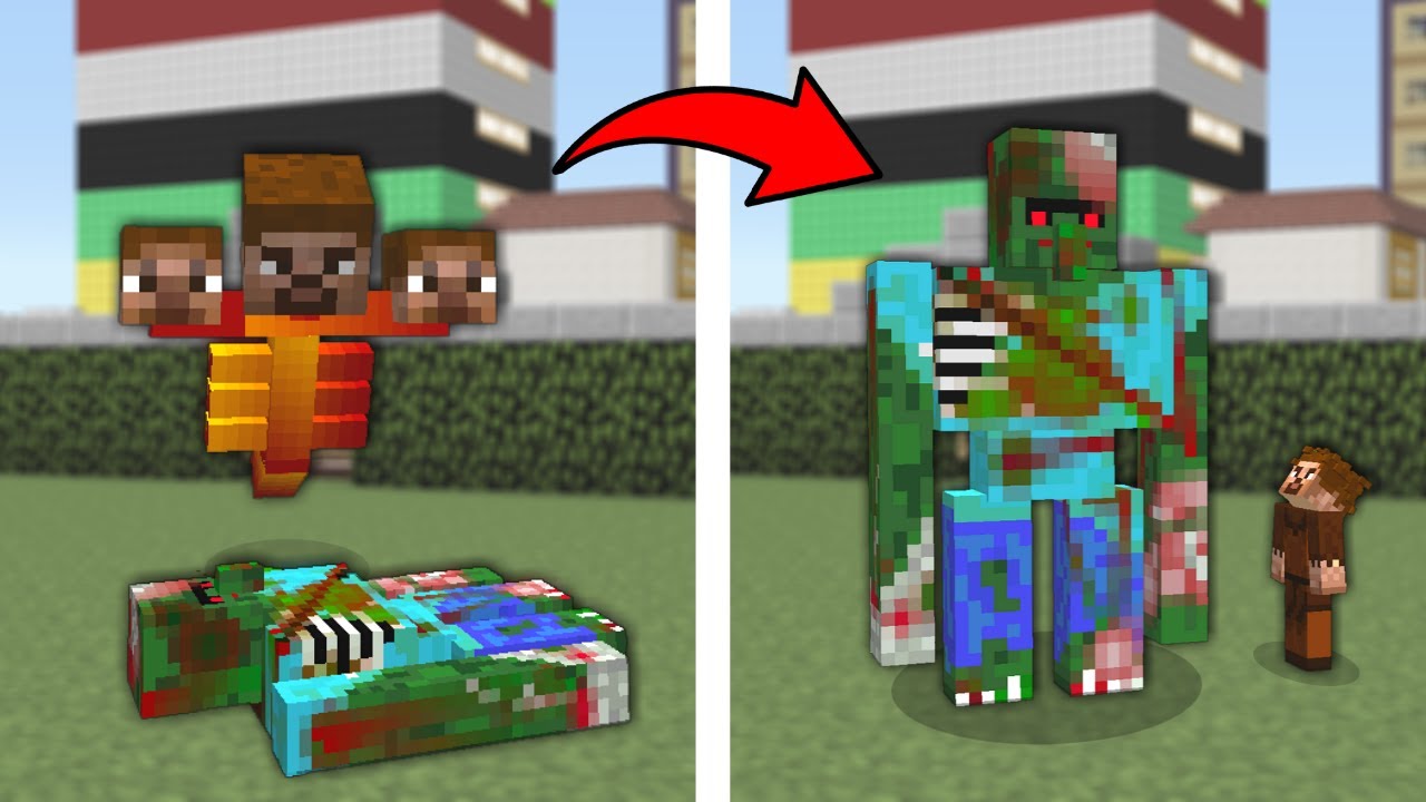 ARDA ZOMBİ KRALI CANLANDIRDI! 😱 - Minecraft