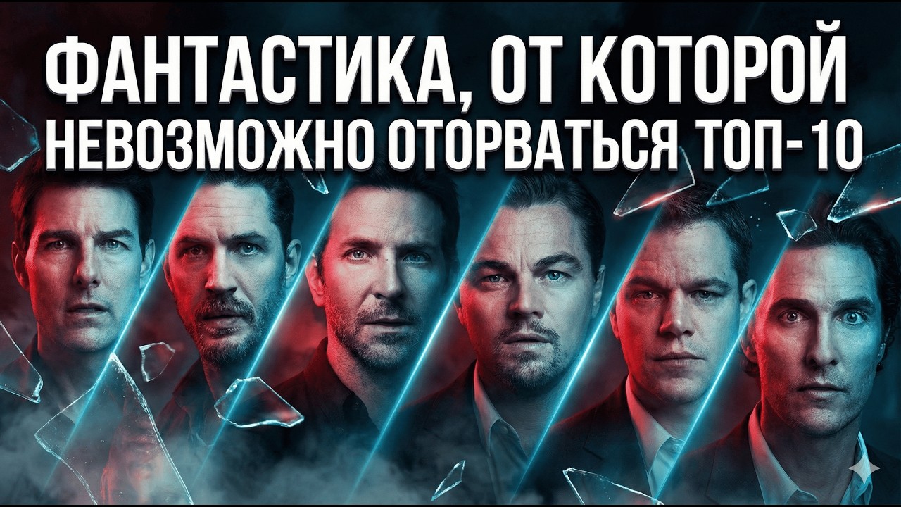 ФАНТАСТИКА, ОТ КОТОРОЙ НЕВОЗМОЖНО ОТОРВАТЬСЯ | ТОП-10