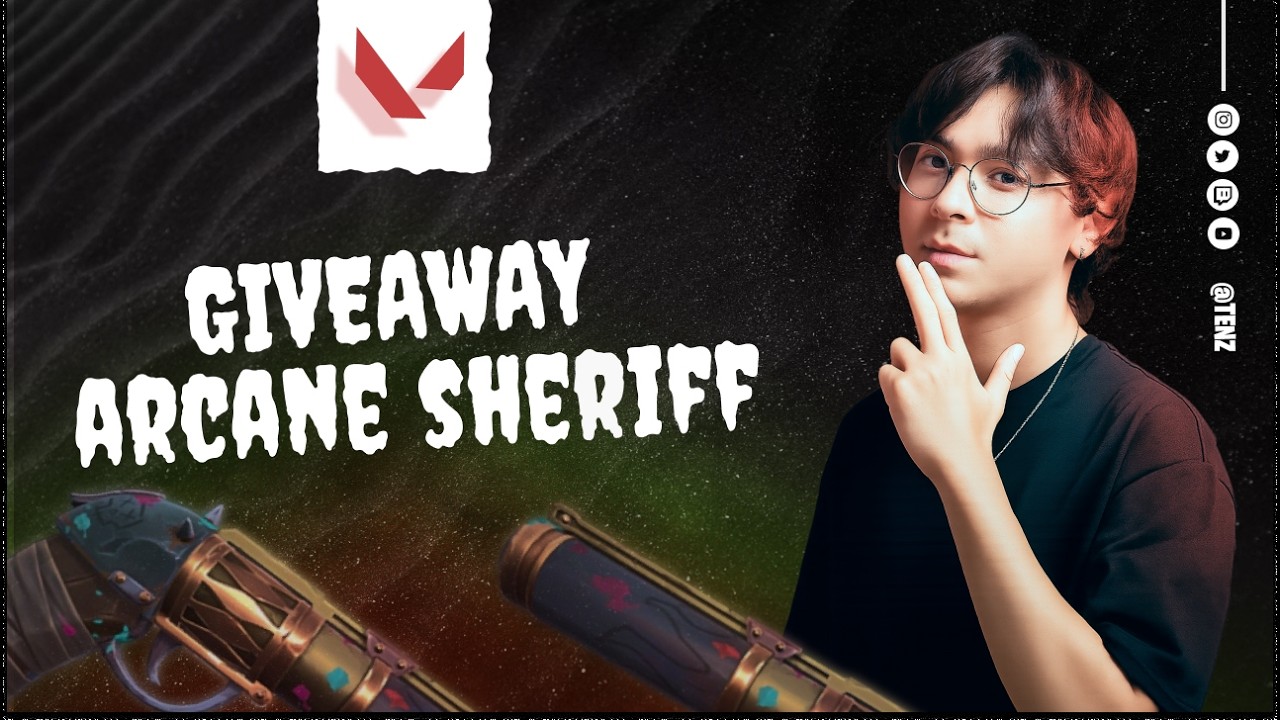 TenZ: Get your Arcane Sheriff right now! Streaming with subs in Valorant!