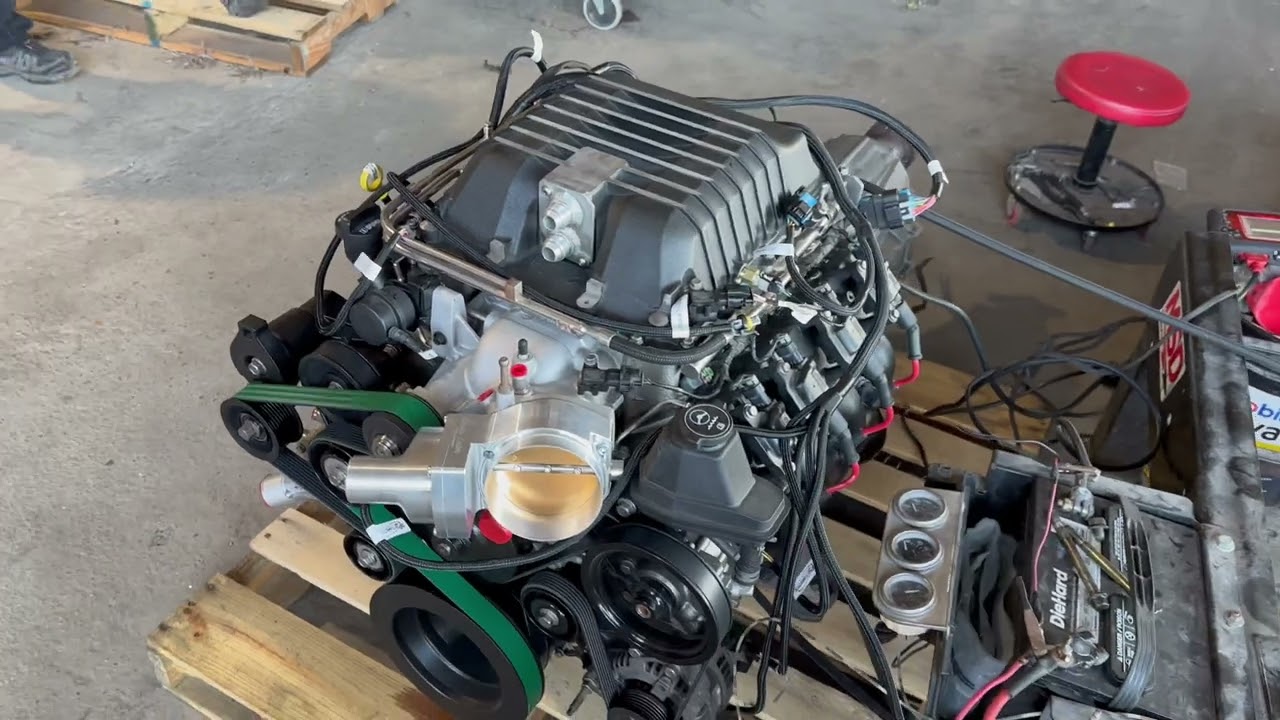 2012 CADILLAC CTS-V 6.2L LSA ENGINE VIDEO STK#6701