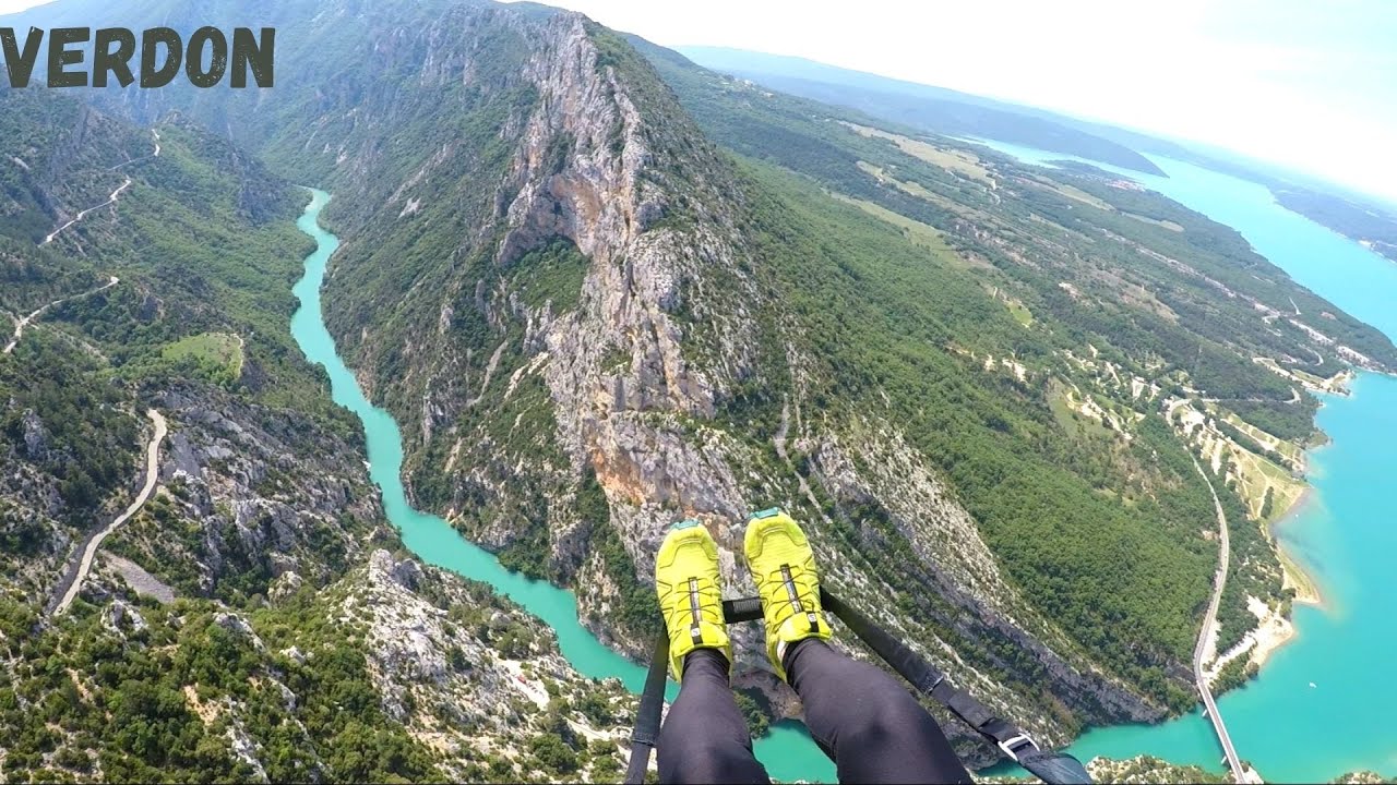 PARAPENTE : Magic Verdon +  Base Jumper en Wingsuit