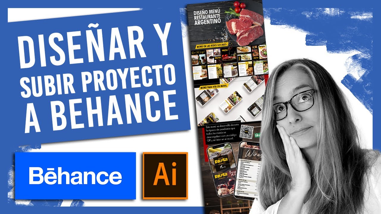 ❤Diseñar y subir proyecto a Behance