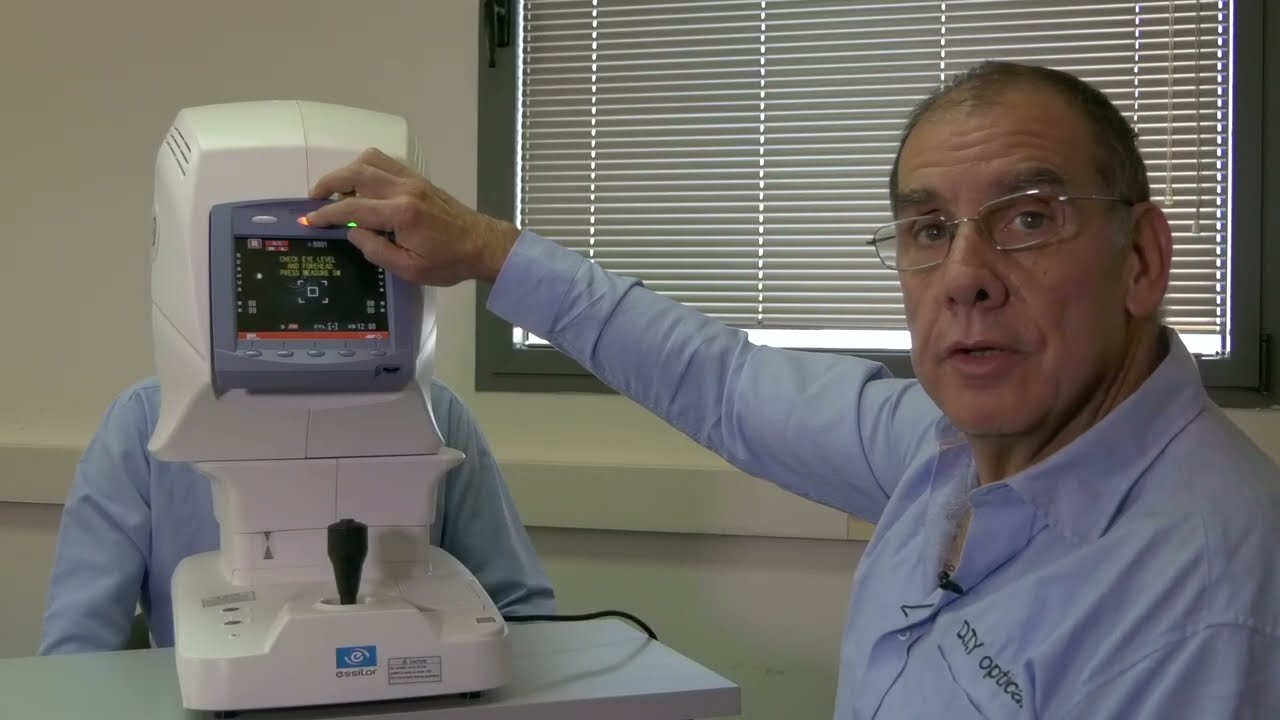 Essilor AKR Medica 500 | מכשיר אוטורפרקטומטר מדיקה 500 הסבר, בדיקה וצילומים של המכשיר